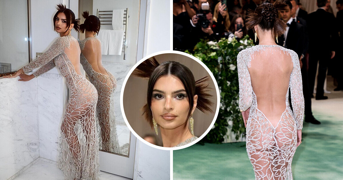 “Please Stop Inviting Her,” Emily Ratajkowski’s Sheer Dress at the Met Gala Causes an Uproar