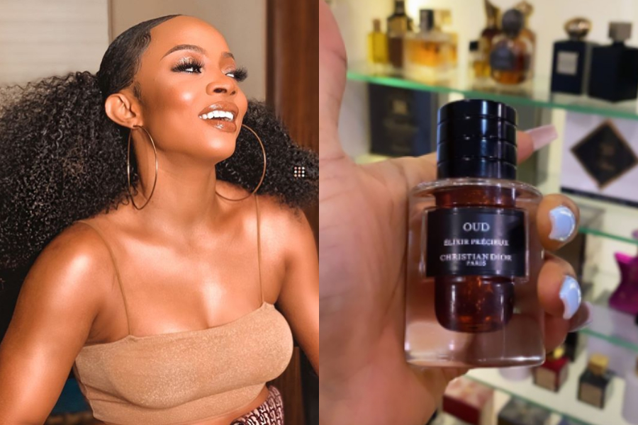 Toke Makinwa Introduces Her Latest Fragrance Collection in Lagos