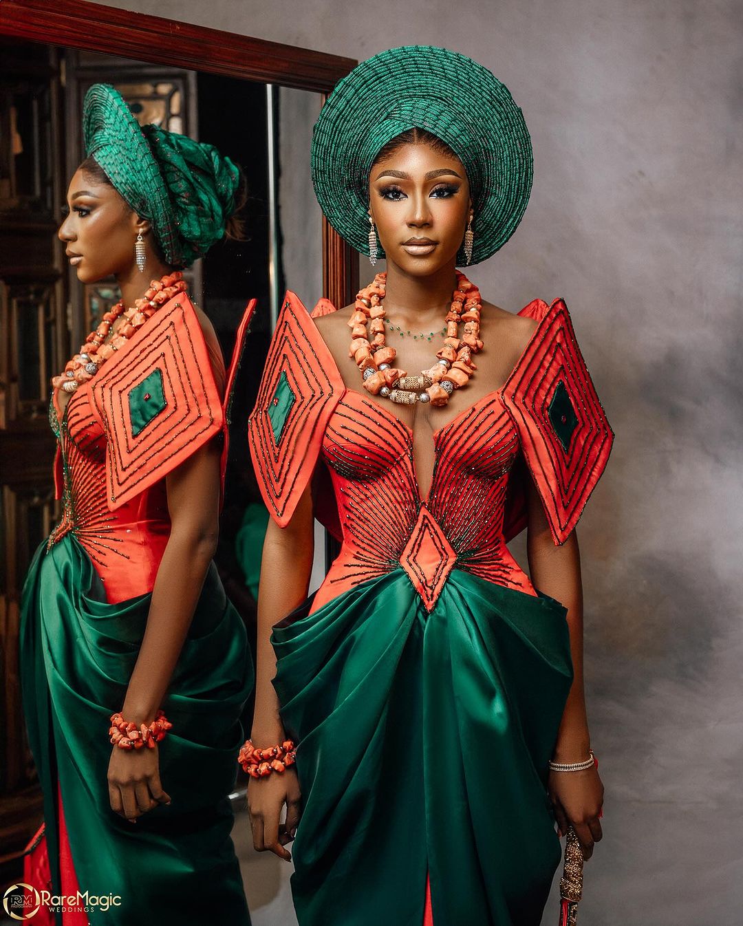 The “Adaeze” Collection By Prudential Atelier Highlights the Regal Essence of Igbo Bridal Fashion
