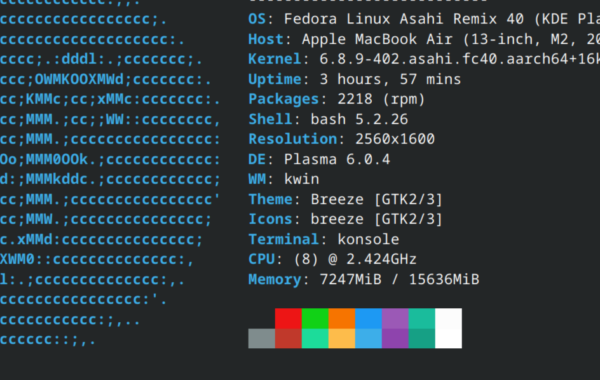 Fedora Asahi Remix 40 is another big step forward for Linux on Apple Silicon Macs