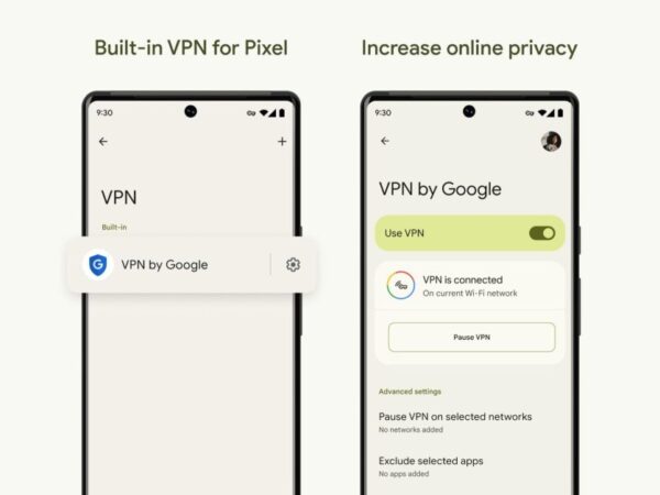 Pixel VPN by Google rolling out, Android 14 QPR3 not required