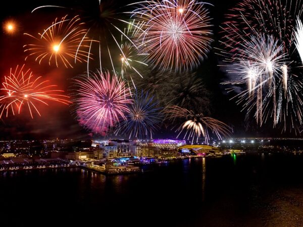 Spectacular fireworks throughout Eid Al Adha at Yas Marina and Yas Bay Waterfront