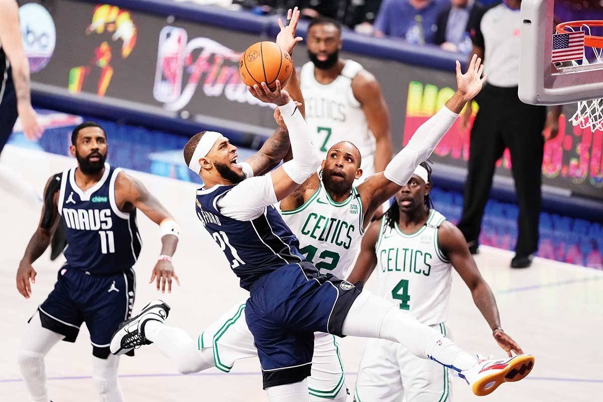 Mavericks humble Celtics, stay alive in NBA Finals